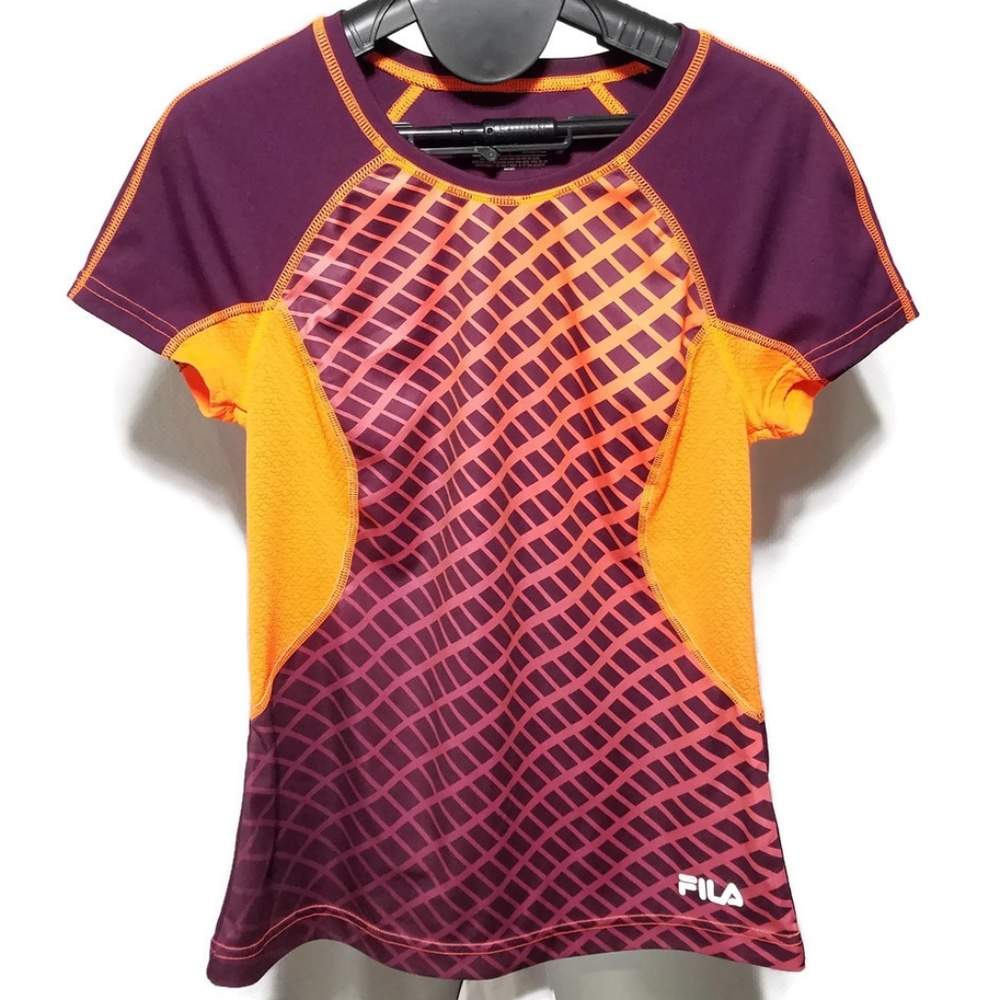 FILA Sport Performance Running Athletic Shirt Top